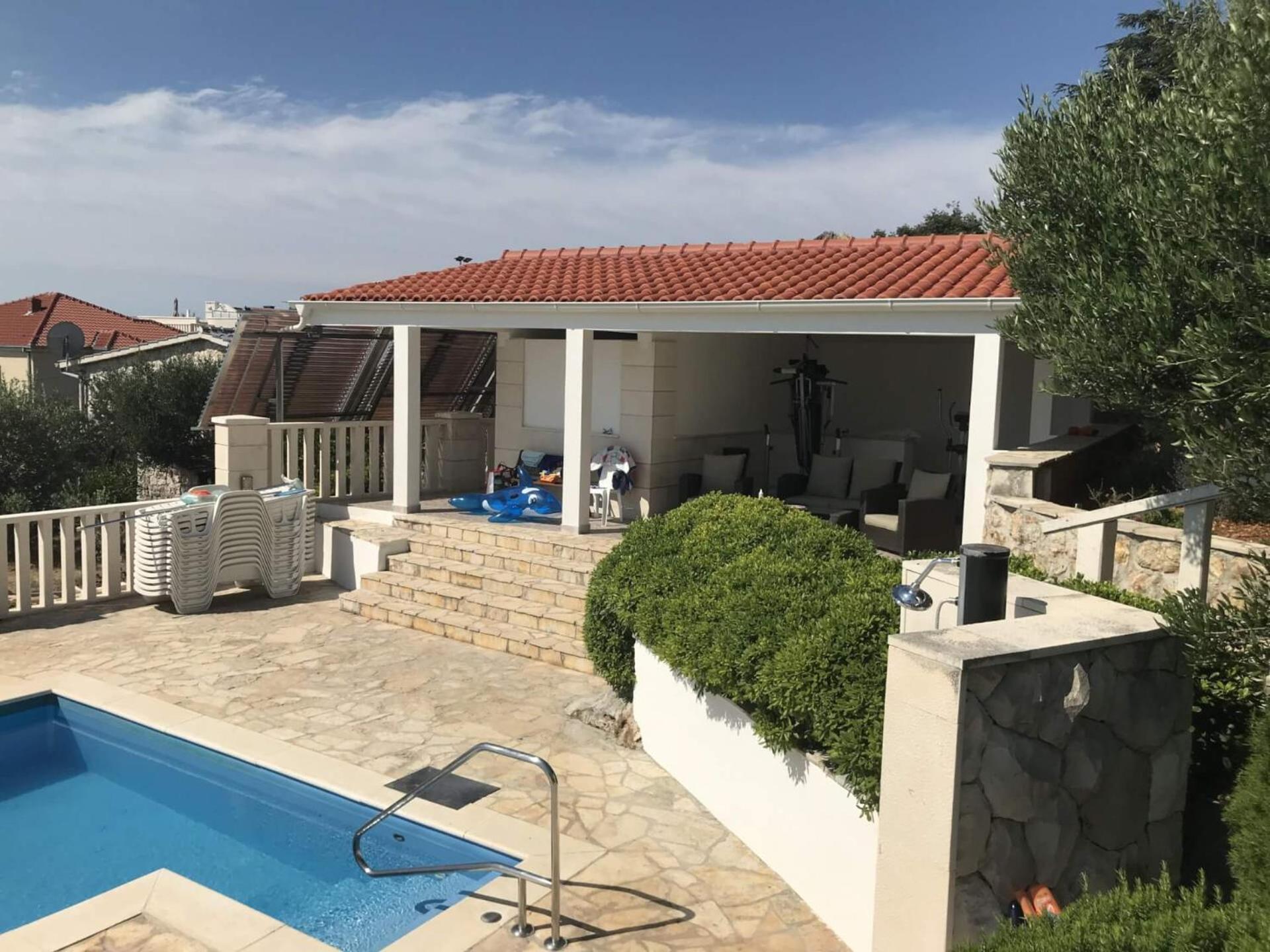Residence Villa Irena Apartments Trogir Bagian luar foto